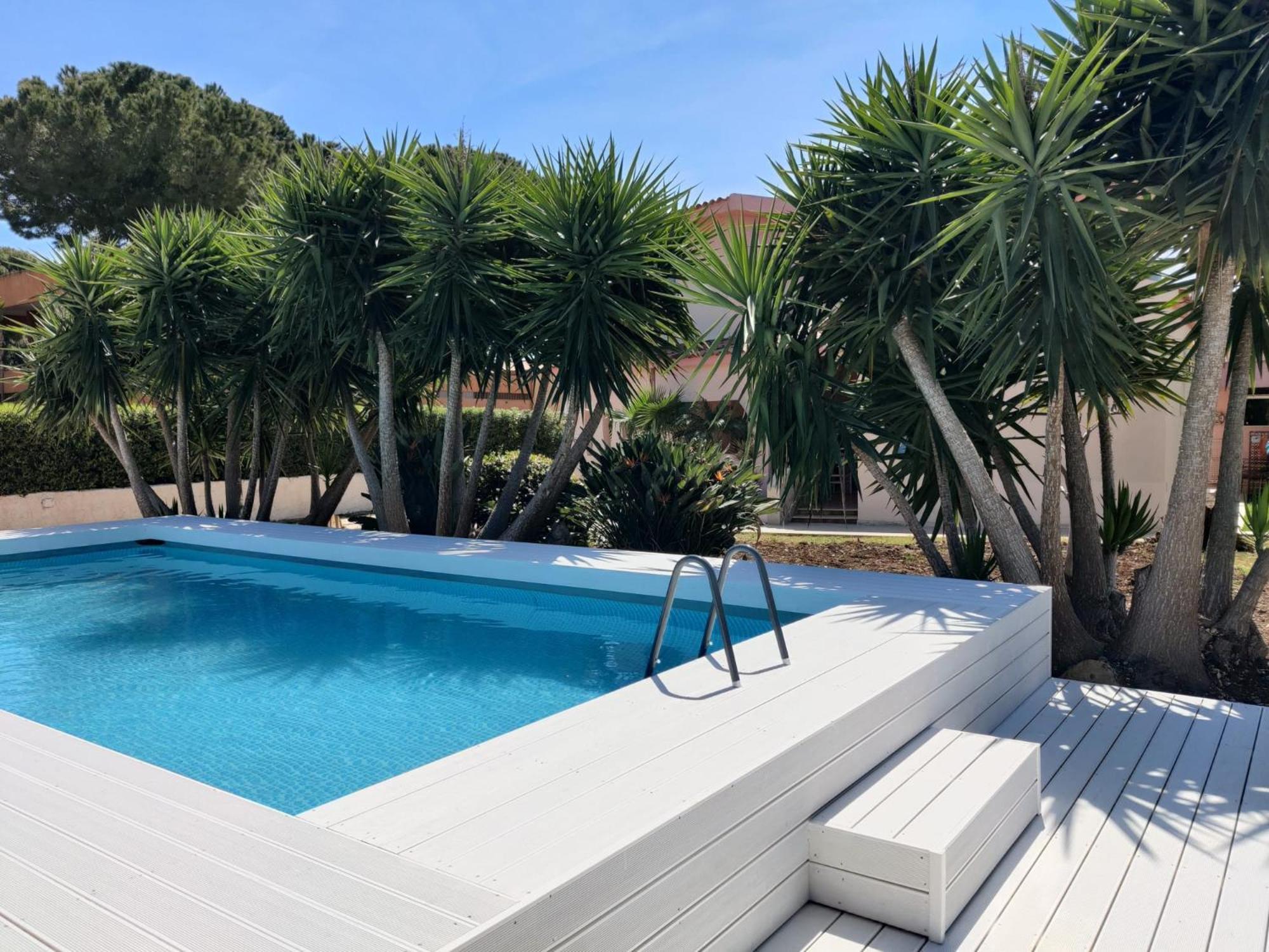 Pool Seaside Relais - Ville Ninfea, Marea, Rosa E Cassiopea ฟอนตาเน บีอานเก ภายนอก รูปภาพ