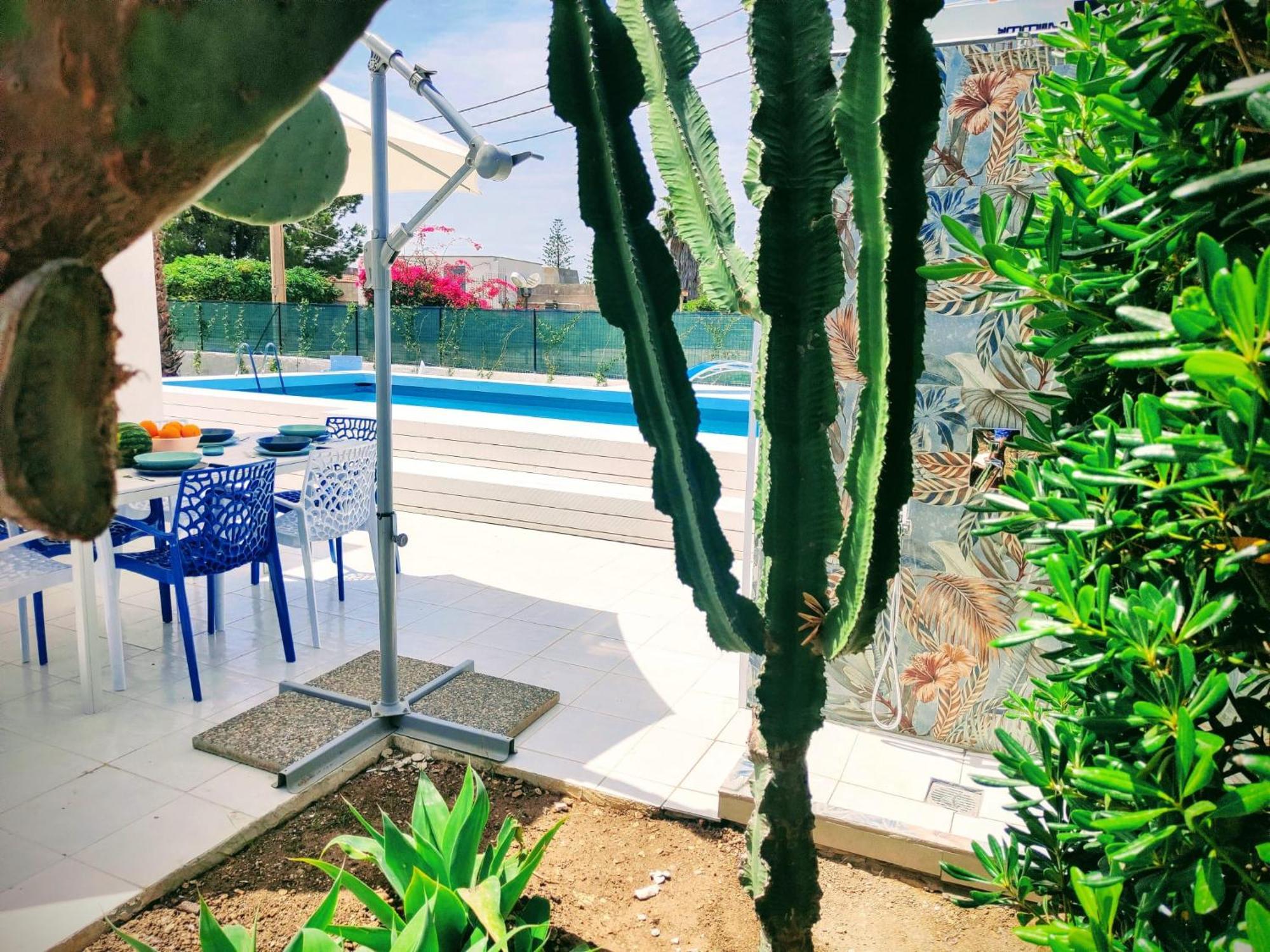Pool Seaside Relais - Ville Ninfea, Marea, Rosa E Cassiopea ฟอนตาเน บีอานเก ภายนอก รูปภาพ