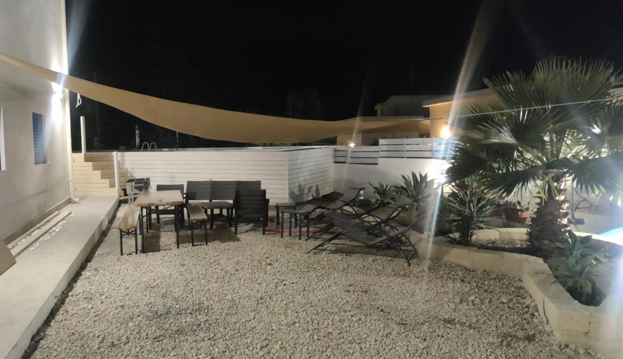 Pool Seaside Relais - Ville Ninfea, Marea, Rosa E Cassiopea ฟอนตาเน บีอานเก ภายนอก รูปภาพ