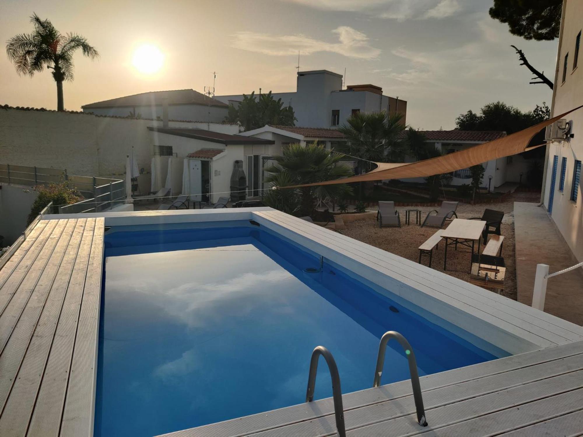 Pool Seaside Relais - Ville Ninfea, Marea, Rosa E Cassiopea ฟอนตาเน บีอานเก ภายนอก รูปภาพ