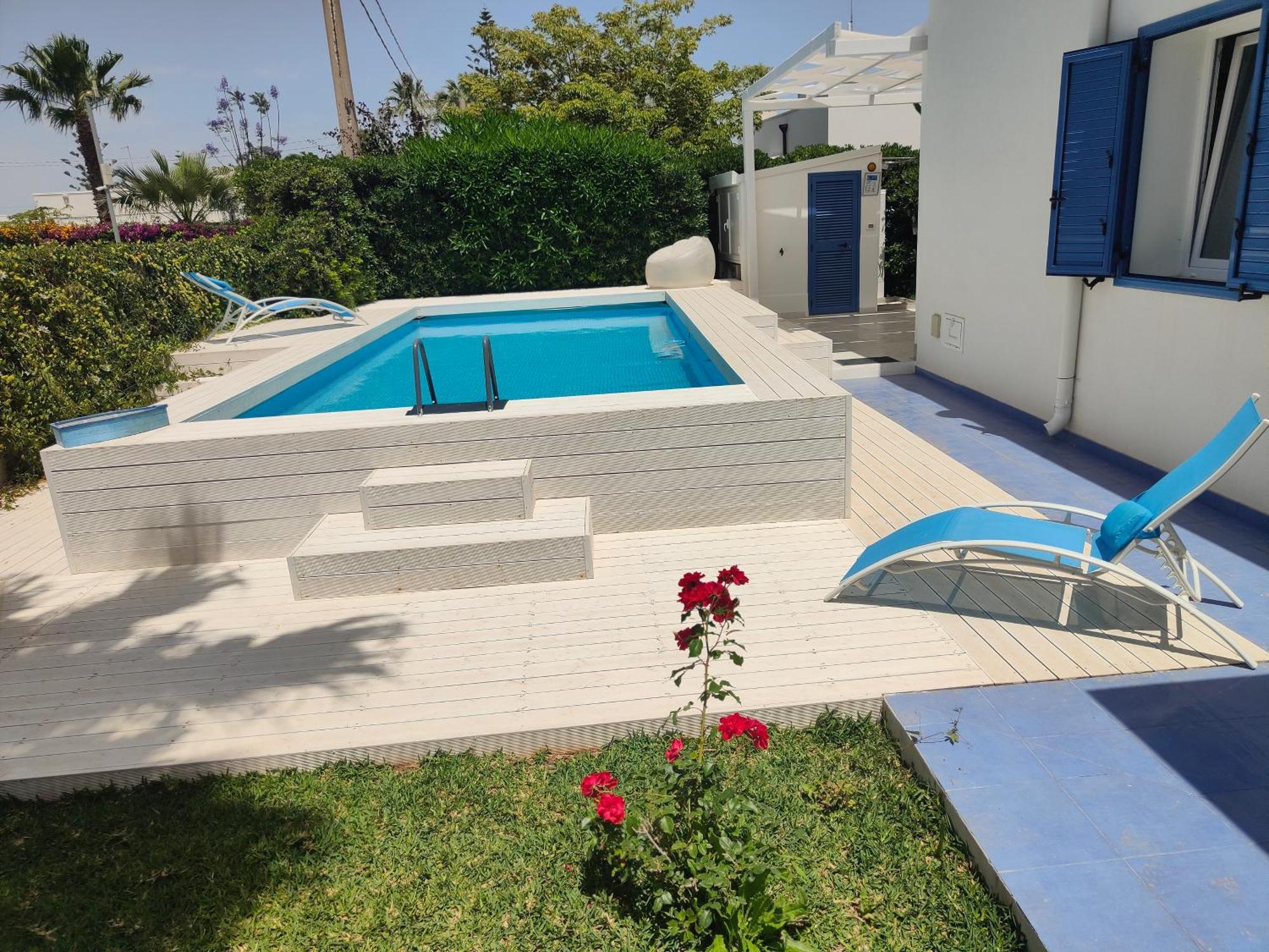 Pool Seaside Relais - Ville Ninfea, Marea, Rosa E Cassiopea ฟอนตาเน บีอานเก ภายนอก รูปภาพ